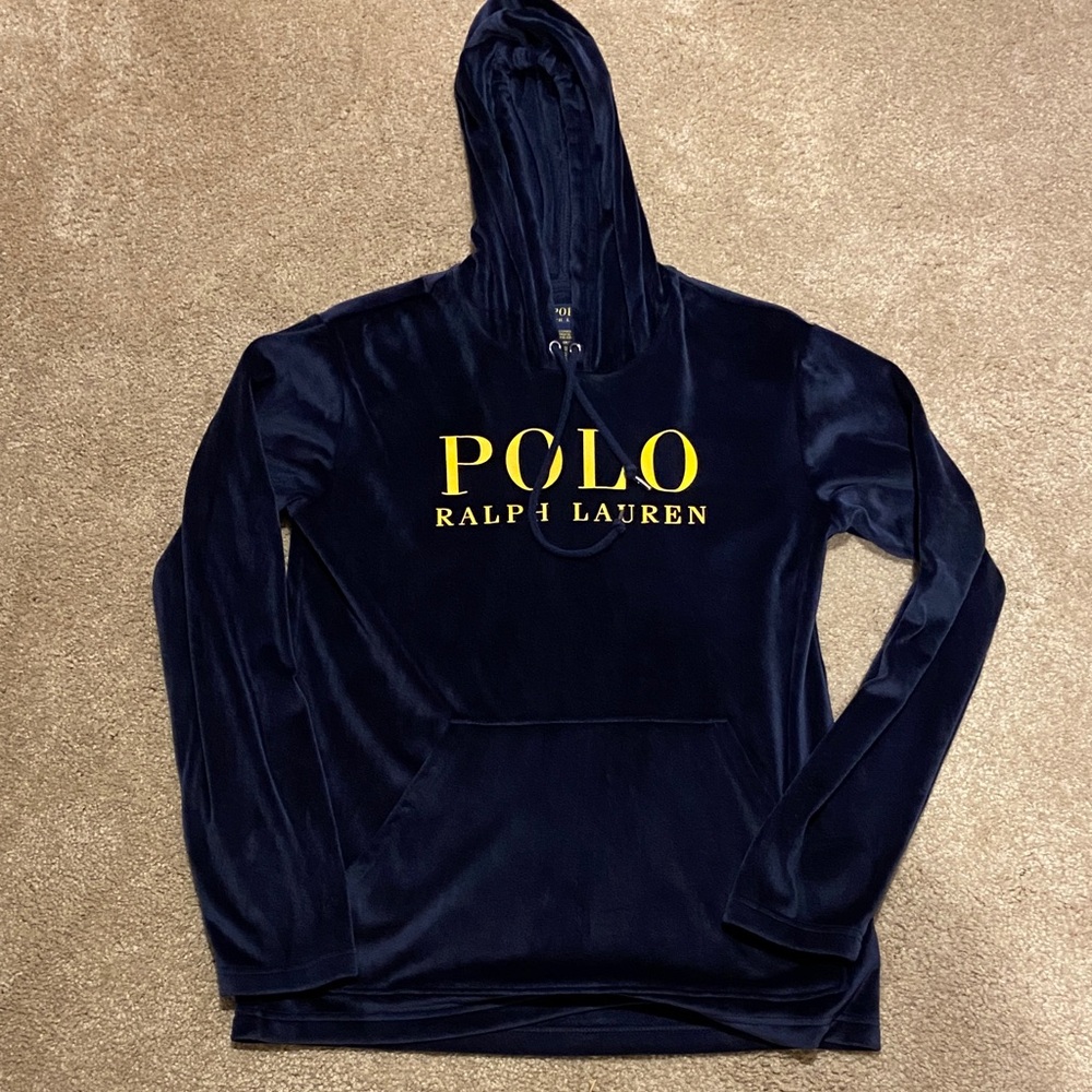 Men’s Polo Ralph Lauren Navy Sleep Hoodie